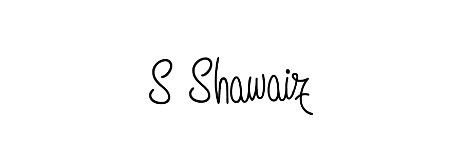 How to make S Shawaiz signature? Angelique-Rose-font-FFP is a professional autograph style. Create handwritten signature for S Shawaiz name. S Shawaiz signature style 5 images and pictures png