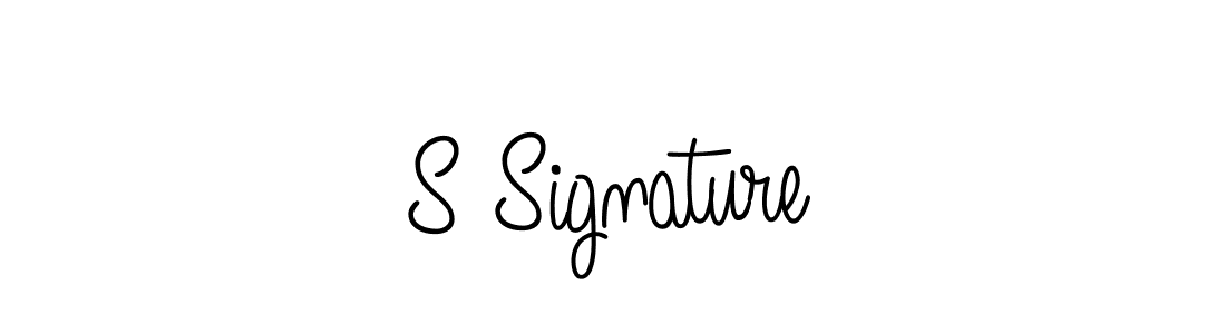 Use a signature maker to create a handwritten signature online. With this signature software, you can design (Angelique-Rose-font-FFP) your own signature for name S Signature. S Signature signature style 5 images and pictures png