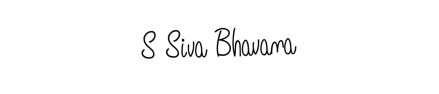 Once you've used our free online signature maker to create your best signature Angelique-Rose-font-FFP style, it's time to enjoy all of the benefits that S Siva Bhavana name signing documents. S Siva Bhavana signature style 5 images and pictures png