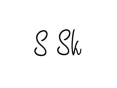 Similarly Angelique-Rose-font-FFP is the best handwritten signature design. Signature creator online .You can use it as an online autograph creator for name S Sk. S Sk signature style 5 images and pictures png