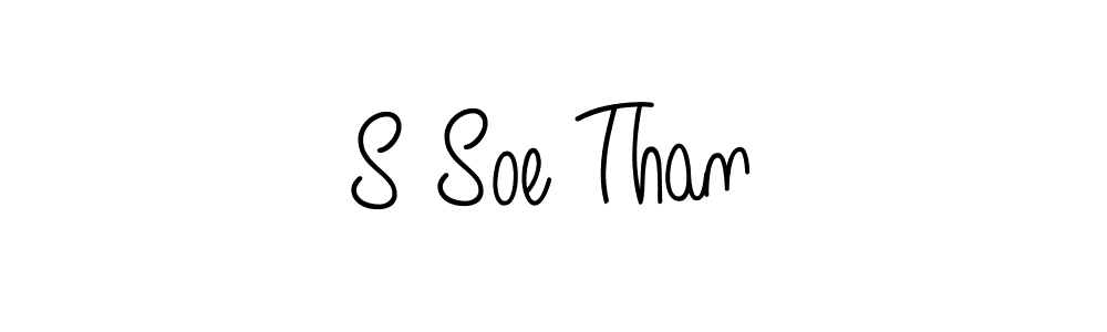 Make a beautiful signature design for name S Soe Than. Use this online signature maker to create a handwritten signature for free. S Soe Than signature style 5 images and pictures png