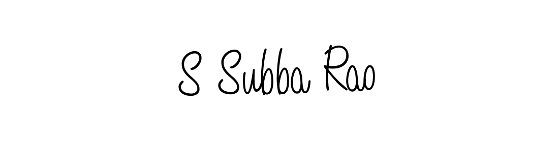 Also You can easily find your signature by using the search form. We will create S Subba Rao name handwritten signature images for you free of cost using Angelique-Rose-font-FFP sign style. S Subba Rao signature style 5 images and pictures png