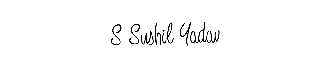 Make a beautiful signature design for name S Sushil Yadav. Use this online signature maker to create a handwritten signature for free. S Sushil Yadav signature style 5 images and pictures png