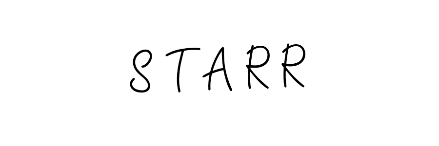 How to make S T A R R name signature. Use Angelique-Rose-font-FFP style for creating short signs online. This is the latest handwritten sign. S T A R R signature style 5 images and pictures png