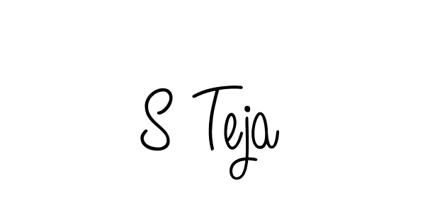 Check out images of Autograph of S Teja name. Actor S Teja Signature Style. Angelique-Rose-font-FFP is a professional sign style online. S Teja signature style 5 images and pictures png