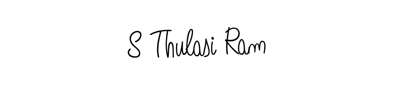 You can use this online signature creator to create a handwritten signature for the name S Thulasi Ram. This is the best online autograph maker. S Thulasi Ram signature style 5 images and pictures png