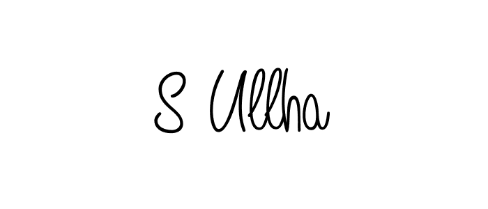 It looks lik you need a new signature style for name S Ullha. Design unique handwritten (Angelique-Rose-font-FFP) signature with our free signature maker in just a few clicks. S Ullha signature style 5 images and pictures png