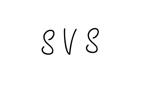 You should practise on your own different ways (Angelique-Rose-font-FFP) to write your name (S V S) in signature. don't let someone else do it for you. S V S signature style 5 images and pictures png