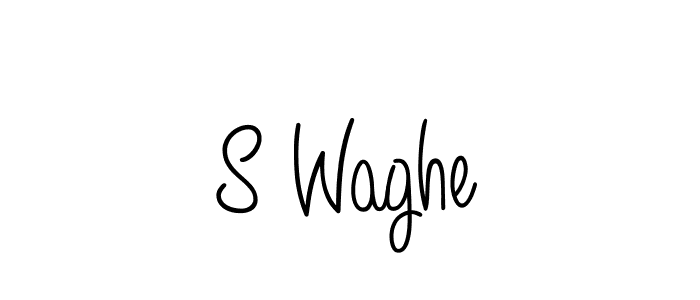 Check out images of Autograph of S Waghe name. Actor S Waghe Signature Style. Angelique-Rose-font-FFP is a professional sign style online. S Waghe signature style 5 images and pictures png