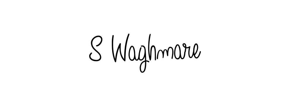 Once you've used our free online signature maker to create your best signature Angelique-Rose-font-FFP style, it's time to enjoy all of the benefits that S Waghmare name signing documents. S Waghmare signature style 5 images and pictures png