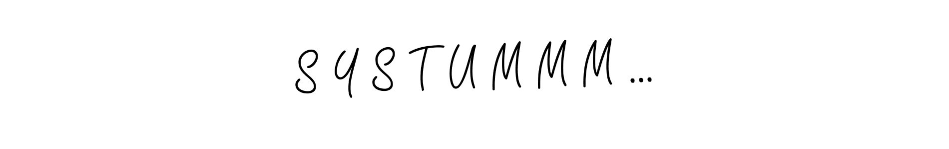 Make a beautiful signature design for name S Y S T U M M M .... Use this online signature maker to create a handwritten signature for free. S Y S T U M M M ... signature style 5 images and pictures png