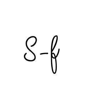 Use a signature maker to create a handwritten signature online. With this signature software, you can design (Angelique-Rose-font-FFP) your own signature for name S-f. S-f signature style 5 images and pictures png