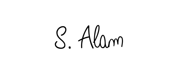 This is the best signature style for the S. Alam name. Also you like these signature font (Angelique-Rose-font-FFP). Mix name signature. S. Alam signature style 5 images and pictures png