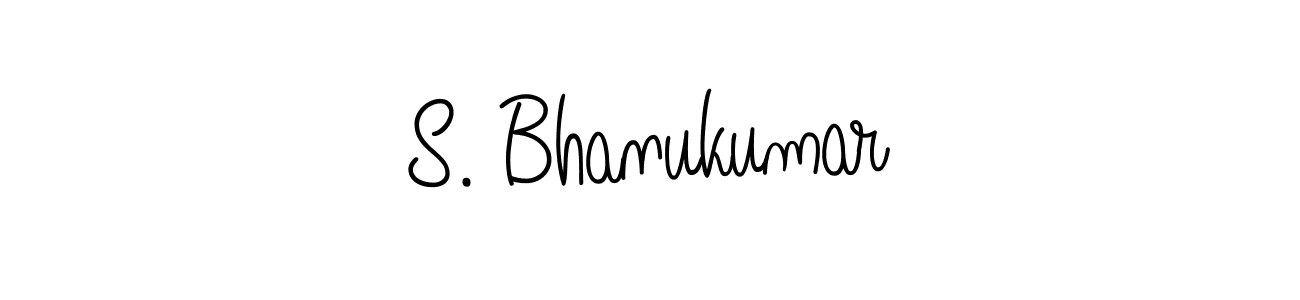 Create a beautiful signature design for name S. Bhanukumar. With this signature (Angelique-Rose-font-FFP) fonts, you can make a handwritten signature for free. S. Bhanukumar signature style 5 images and pictures png