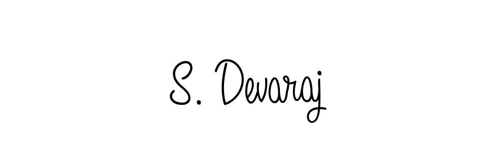 Create a beautiful signature design for name S. Devaraj. With this signature (Angelique-Rose-font-FFP) fonts, you can make a handwritten signature for free. S. Devaraj signature style 5 images and pictures png