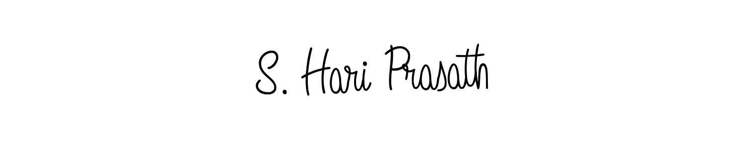 How to make S. Hari Prasath name signature. Use Angelique-Rose-font-FFP style for creating short signs online. This is the latest handwritten sign. S. Hari Prasath signature style 5 images and pictures png