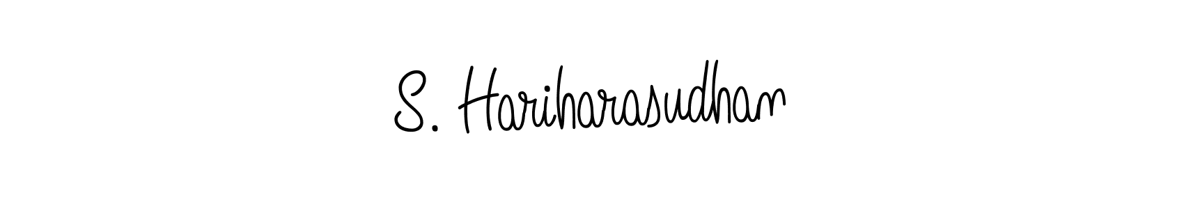 It looks lik you need a new signature style for name S. Hariharasudhan. Design unique handwritten (Angelique-Rose-font-FFP) signature with our free signature maker in just a few clicks. S. Hariharasudhan signature style 5 images and pictures png