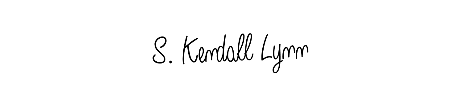 The best way (Angelique-Rose-font-FFP) to make a short signature is to pick only two or three words in your name. The name S. Kendall Lynn include a total of six letters. For converting this name. S. Kendall Lynn signature style 5 images and pictures png