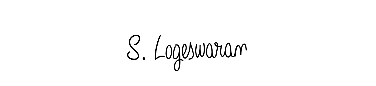 How to Draw S. Logeswaran signature style? Angelique-Rose-font-FFP is a latest design signature styles for name S. Logeswaran. S. Logeswaran signature style 5 images and pictures png