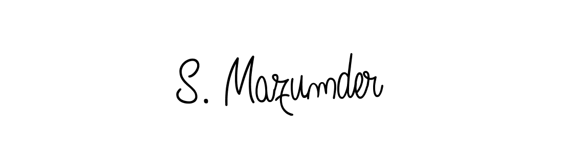 Similarly Angelique-Rose-font-FFP is the best handwritten signature design. Signature creator online .You can use it as an online autograph creator for name S. Mazumder. S. Mazumder signature style 5 images and pictures png