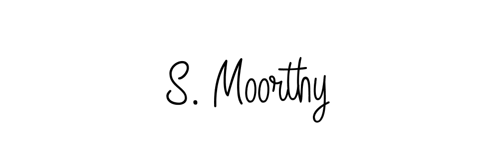 Make a beautiful signature design for name S. Moorthy. Use this online signature maker to create a handwritten signature for free. S. Moorthy signature style 5 images and pictures png