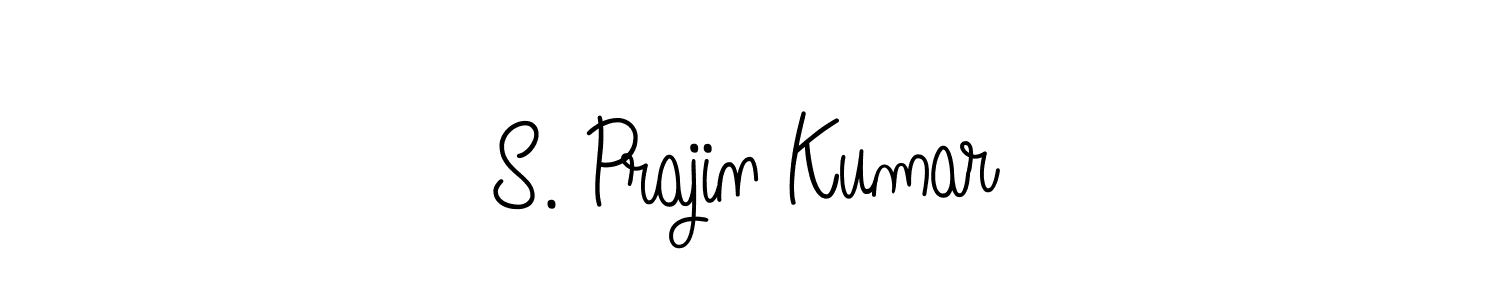 S. Prajin Kumar stylish signature style. Best Handwritten Sign (Angelique-Rose-font-FFP) for my name. Handwritten Signature Collection Ideas for my name S. Prajin Kumar. S. Prajin Kumar signature style 5 images and pictures png