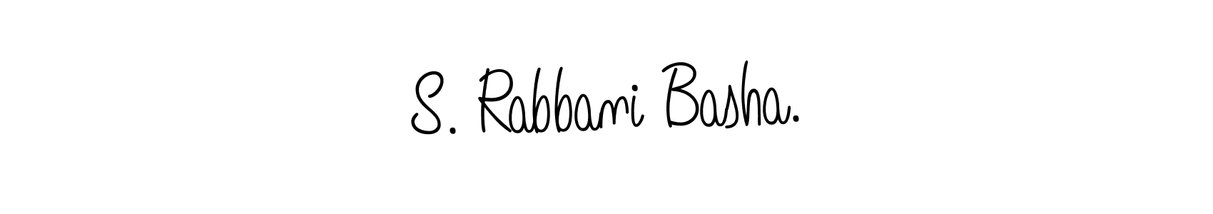 Best and Professional Signature Style for S. Rabbani Basha.. Angelique-Rose-font-FFP Best Signature Style Collection. S. Rabbani Basha. signature style 5 images and pictures png
