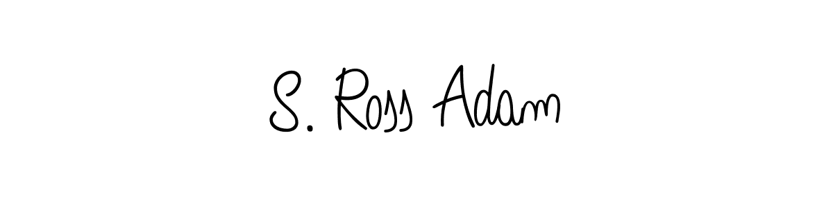 Create a beautiful signature design for name S. Ross Adam. With this signature (Angelique-Rose-font-FFP) fonts, you can make a handwritten signature for free. S. Ross Adam signature style 5 images and pictures png