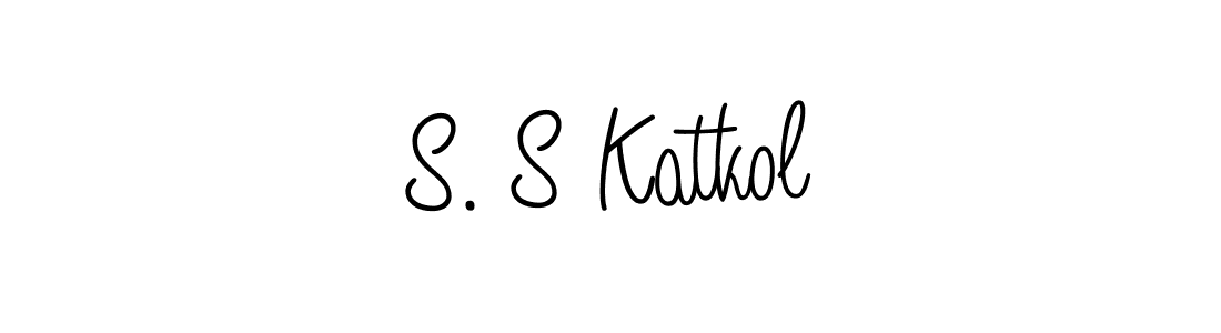 This is the best signature style for the S. S Katkol name. Also you like these signature font (Angelique-Rose-font-FFP). Mix name signature. S. S Katkol signature style 5 images and pictures png
