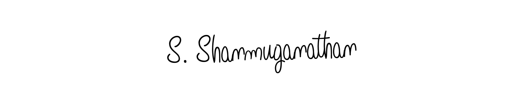 It looks lik you need a new signature style for name S. Shanmuganathan. Design unique handwritten (Angelique-Rose-font-FFP) signature with our free signature maker in just a few clicks. S. Shanmuganathan signature style 5 images and pictures png