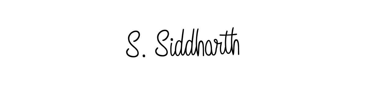 Make a short S. Siddharth signature style. Manage your documents anywhere anytime using Angelique-Rose-font-FFP. Create and add eSignatures, submit forms, share and send files easily. S. Siddharth signature style 5 images and pictures png