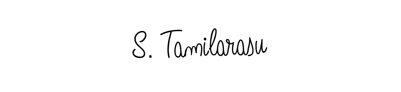 How to Draw S. Tamilarasu signature style? Angelique-Rose-font-FFP is a latest design signature styles for name S. Tamilarasu. S. Tamilarasu signature style 5 images and pictures png