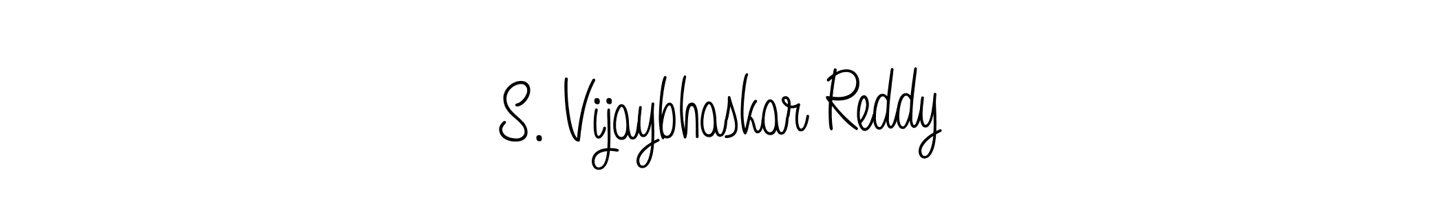 How to Draw S. Vijaybhaskar Reddy signature style? Angelique-Rose-font-FFP is a latest design signature styles for name S. Vijaybhaskar Reddy. S. Vijaybhaskar Reddy signature style 5 images and pictures png
