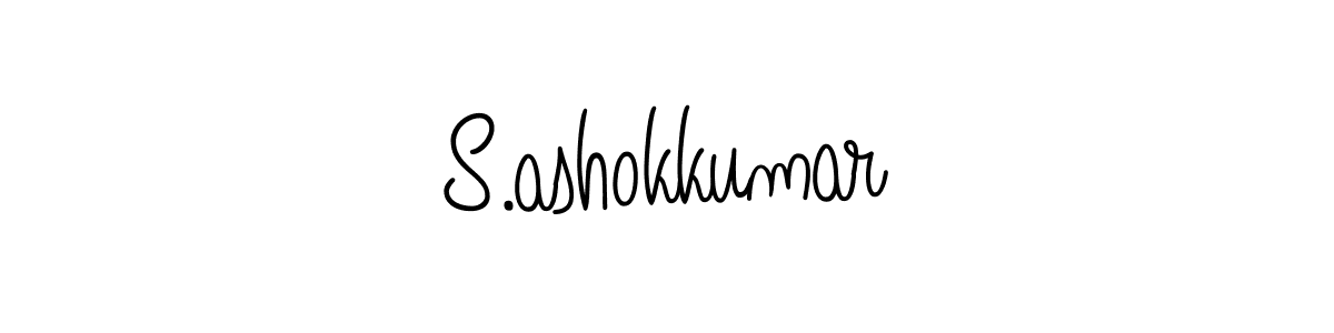 Design your own signature with our free online signature maker. With this signature software, you can create a handwritten (Angelique-Rose-font-FFP) signature for name S.ashokkumar. S.ashokkumar signature style 5 images and pictures png