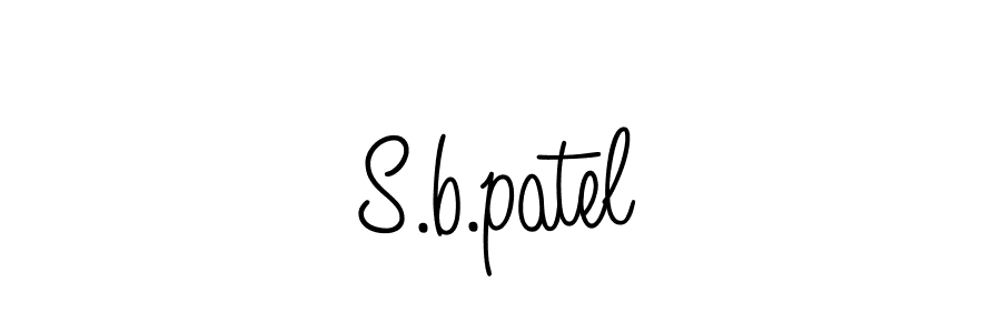 Check out images of Autograph of S.b.patel name. Actor S.b.patel Signature Style. Angelique-Rose-font-FFP is a professional sign style online. S.b.patel signature style 5 images and pictures png