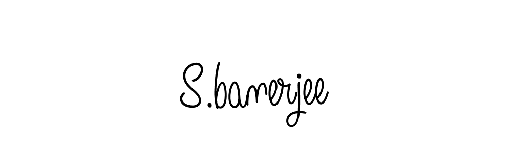 S.banerjee stylish signature style. Best Handwritten Sign (Angelique-Rose-font-FFP) for my name. Handwritten Signature Collection Ideas for my name S.banerjee. S.banerjee signature style 5 images and pictures png