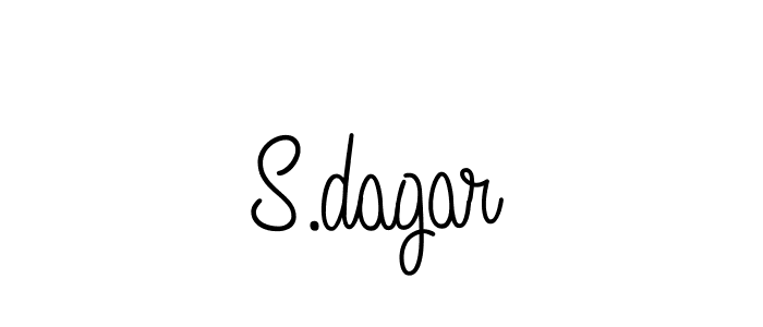 Angelique-Rose-font-FFP is a professional signature style that is perfect for those who want to add a touch of class to their signature. It is also a great choice for those who want to make their signature more unique. Get S.dagar name to fancy signature for free. S.dagar signature style 5 images and pictures png