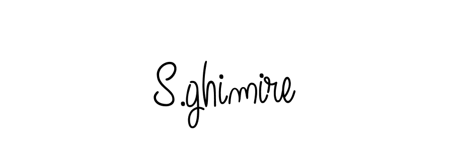 Here are the top 10 professional signature styles for the name S.ghimire. These are the best autograph styles you can use for your name. S.ghimire signature style 5 images and pictures png