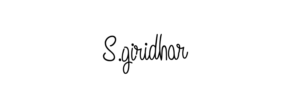 Also You can easily find your signature by using the search form. We will create S.giridhar name handwritten signature images for you free of cost using Angelique-Rose-font-FFP sign style. S.giridhar signature style 5 images and pictures png