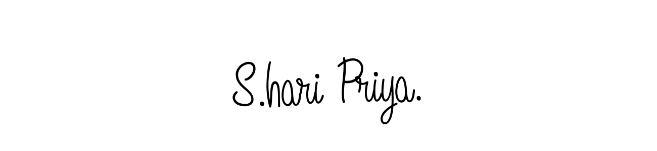It looks lik you need a new signature style for name S.hari Priya.. Design unique handwritten (Angelique-Rose-font-FFP) signature with our free signature maker in just a few clicks. S.hari Priya. signature style 5 images and pictures png
