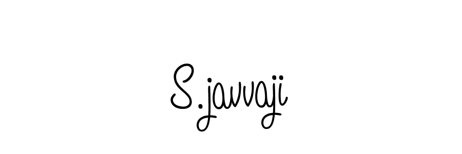 How to make S.javvaji signature? Angelique-Rose-font-FFP is a professional autograph style. Create handwritten signature for S.javvaji name. S.javvaji signature style 5 images and pictures png
