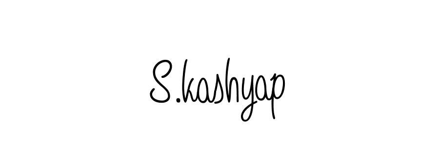 Best and Professional Signature Style for S.kashyap. Angelique-Rose-font-FFP Best Signature Style Collection. S.kashyap signature style 5 images and pictures png