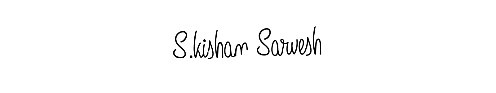 Check out images of Autograph of S.kishan Sarvesh name. Actor S.kishan Sarvesh Signature Style. Angelique-Rose-font-FFP is a professional sign style online. S.kishan Sarvesh signature style 5 images and pictures png