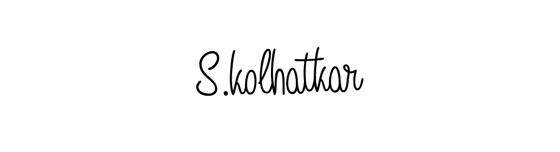 It looks lik you need a new signature style for name S.kolhatkar. Design unique handwritten (Angelique-Rose-font-FFP) signature with our free signature maker in just a few clicks. S.kolhatkar signature style 5 images and pictures png