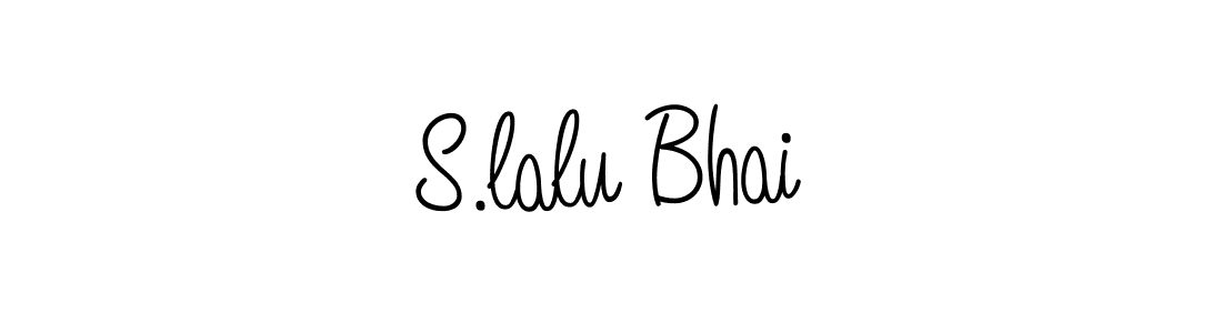 Once you've used our free online signature maker to create your best signature Angelique-Rose-font-FFP style, it's time to enjoy all of the benefits that S.lalu Bhai name signing documents. S.lalu Bhai signature style 5 images and pictures png