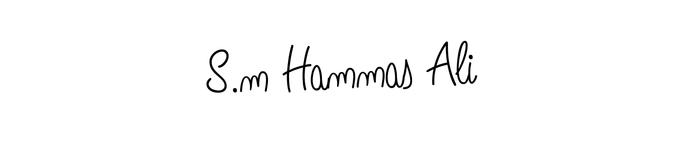 Make a beautiful signature design for name S.m Hammas Ali. Use this online signature maker to create a handwritten signature for free. S.m Hammas Ali signature style 5 images and pictures png