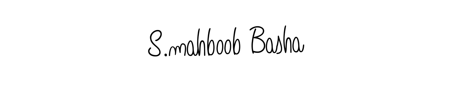 You can use this online signature creator to create a handwritten signature for the name S.mahboob Basha. This is the best online autograph maker. S.mahboob Basha signature style 5 images and pictures png