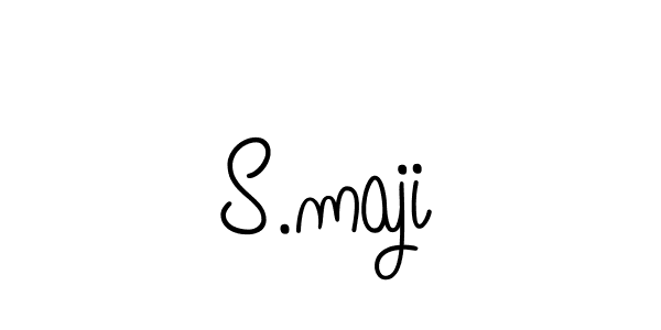 Make a beautiful signature design for name S.maji. Use this online signature maker to create a handwritten signature for free. S.maji signature style 5 images and pictures png