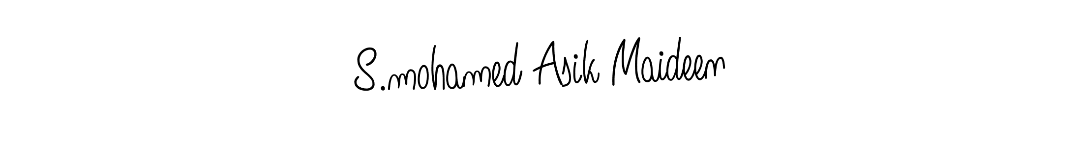 Also You can easily find your signature by using the search form. We will create S.mohamed Asik Maideen name handwritten signature images for you free of cost using Angelique-Rose-font-FFP sign style. S.mohamed Asik Maideen signature style 5 images and pictures png