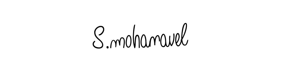 if you are searching for the best signature style for your name S.mohanavel. so please give up your signature search. here we have designed multiple signature styles  using Angelique-Rose-font-FFP. S.mohanavel signature style 5 images and pictures png